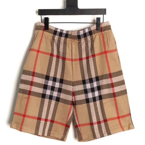 Burberry Plaid Knit Shorts,Burberry
