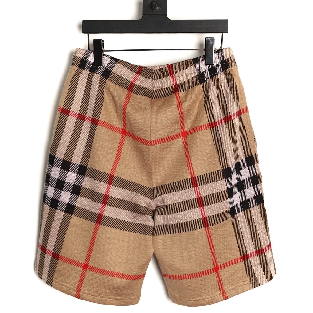 Burberry Plaid Knit Shorts,Burberry