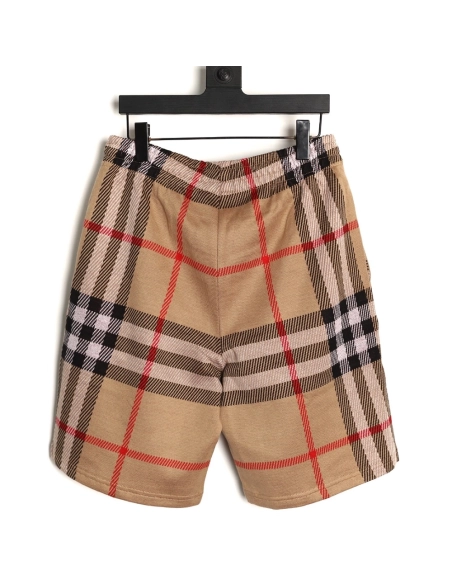Burberry Plaid Knit Shorts,Burberry