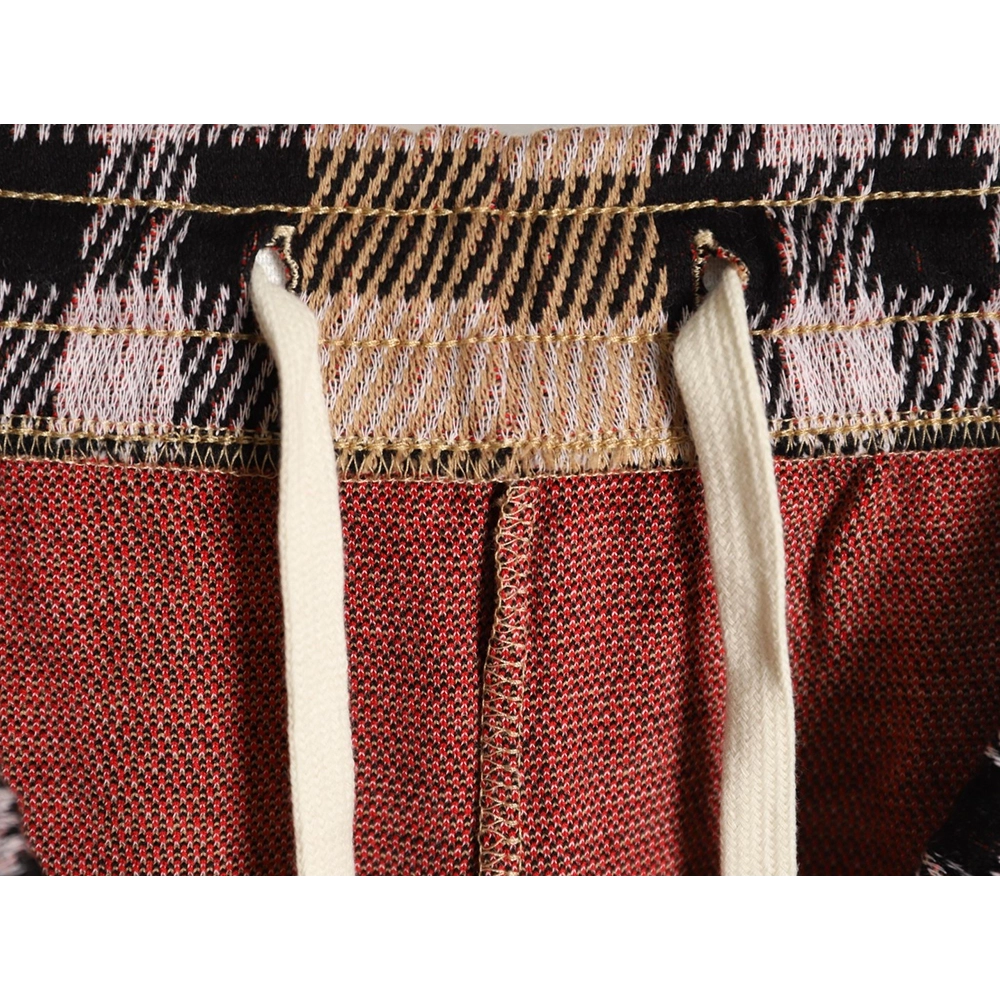 Burberry Plaid Knit Shorts,Burberry