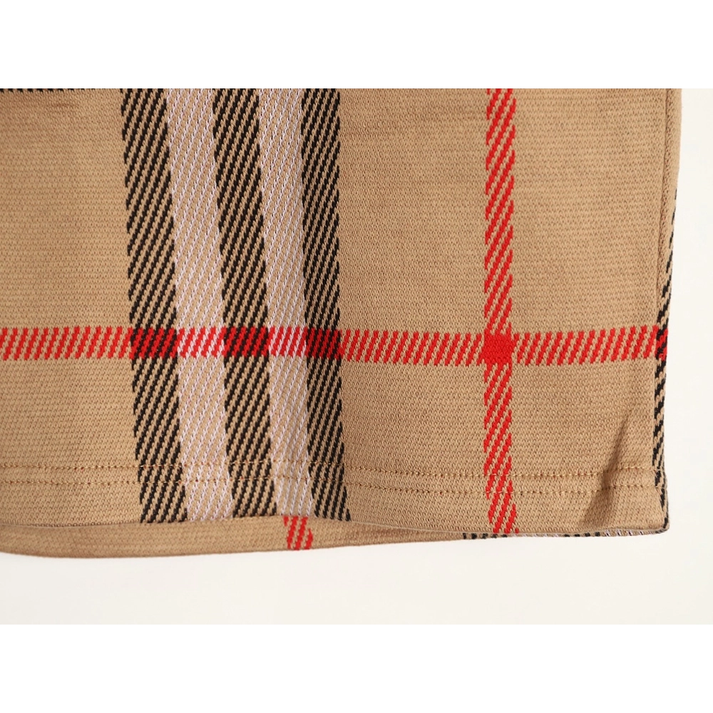 Burberry Plaid Knit Shorts,Burberry