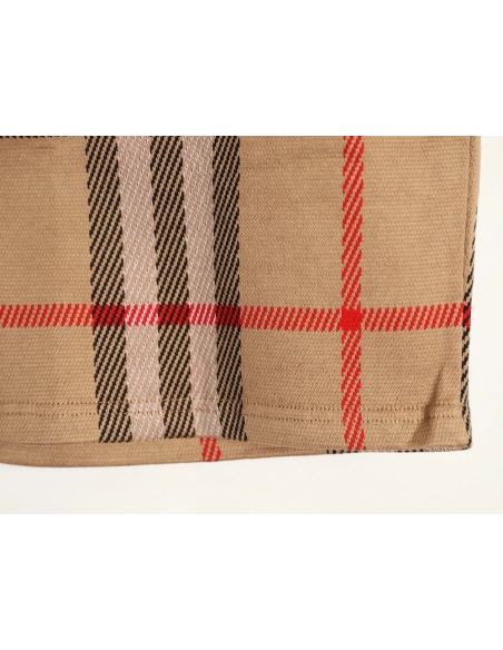 Burberry Plaid Knit Shorts,Burberry