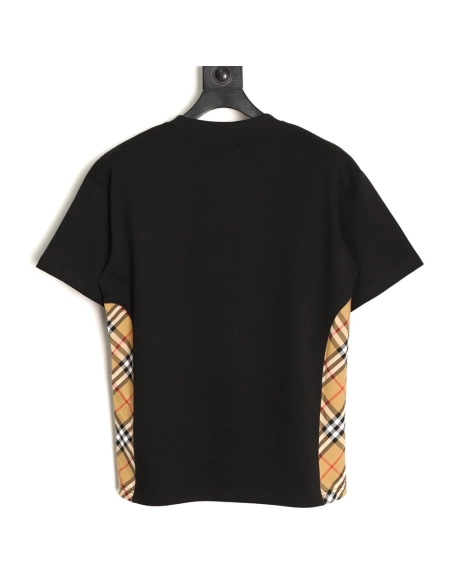Burberry Side Check Panel Short-Sleeve T-Shirt TSK1,Burberry