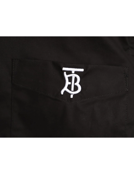 Burberry TB logo embroidered long-sleeved shirt TSK1,Burberry