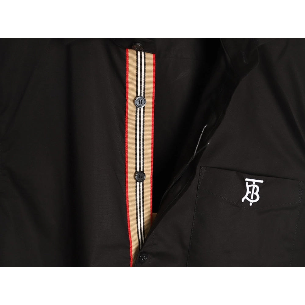 Burberry TB logo embroidered long-sleeved shirt TSK1,Burberry