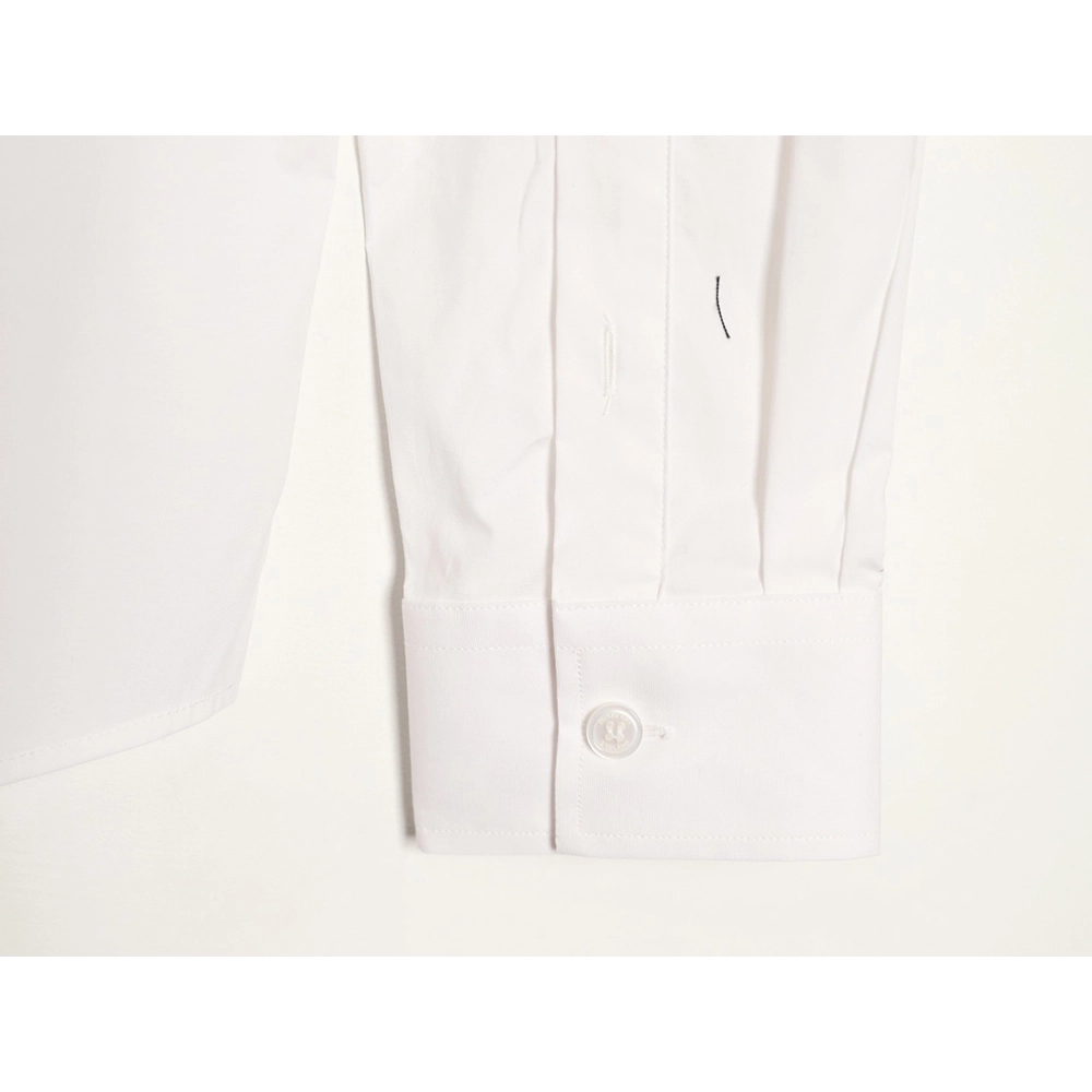 Burberry TB logo embroidered long-sleeved shirt,Burberry