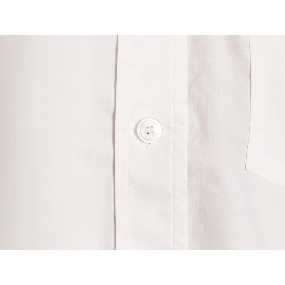 Burberry TB logo embroidered long-sleeved shirt,Burberry