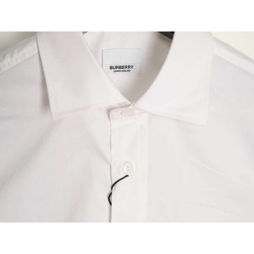 Burberry TB logo embroidered long-sleeved shirt,Burberry