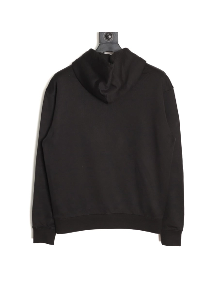 Burberry War Horse Gradient Equestrian Rider Hooded Sweatshirt,Burberry