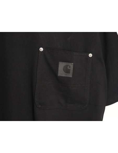 Carhartt Chest Pocket Leather Label Short-Sleeve T-Shirt TSK2,carhartt