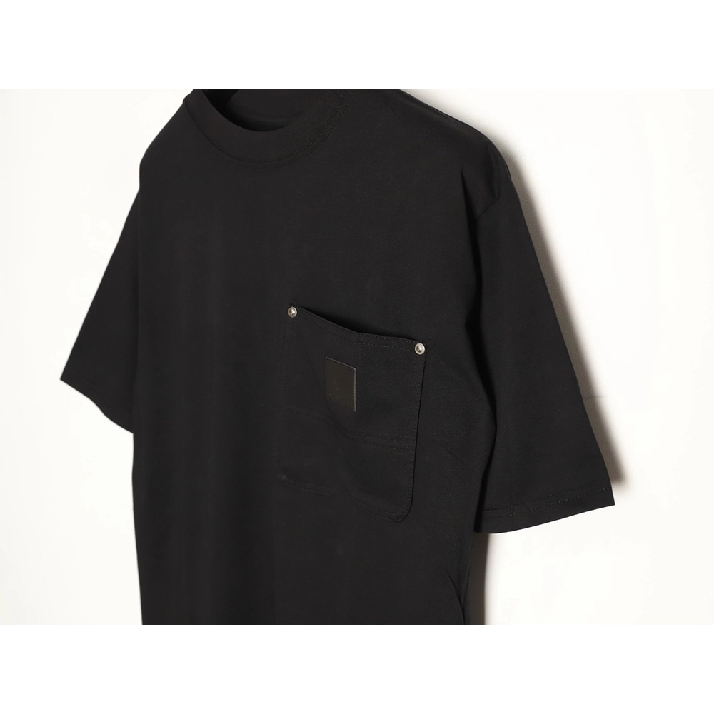 Carhartt Chest Pocket Leather Label Short-Sleeve T-Shirt TSK2,carhartt