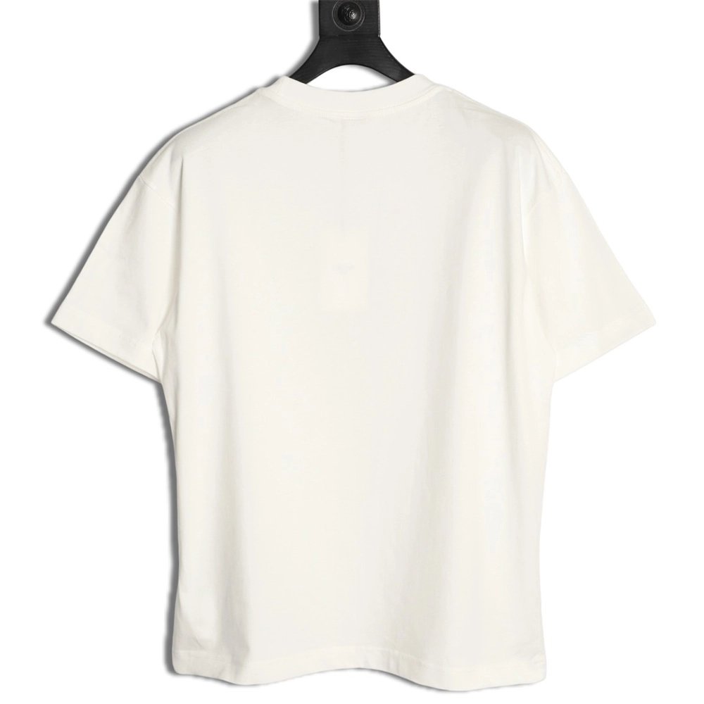 Celine Carriage Logo Print Short-Sleeve T-Shirt,Celine