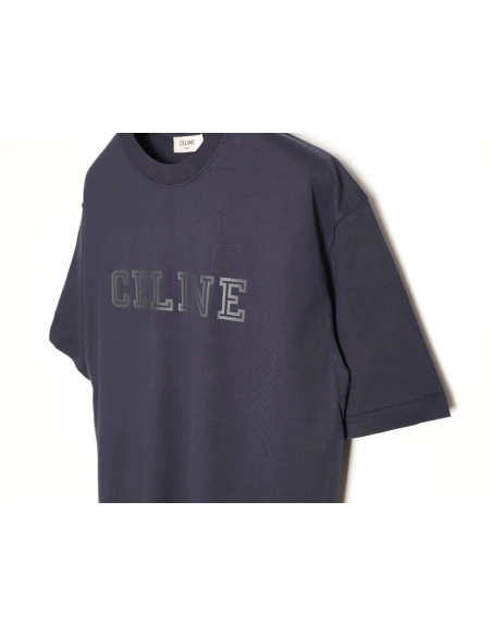 Celine chest letter print short-sleeved T-shirt,Celine