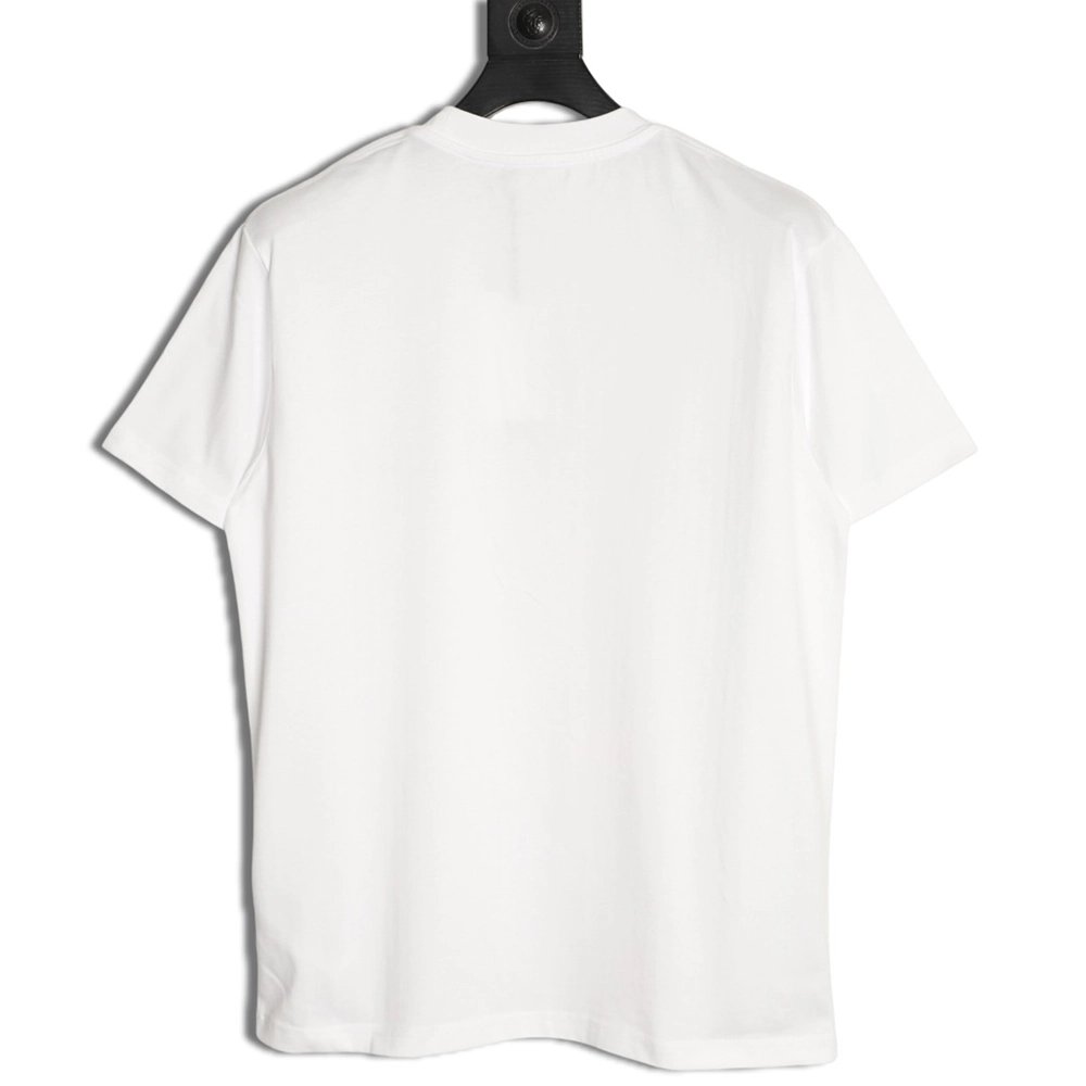 Celine square logo print short-sleeved T-shirt,Celine