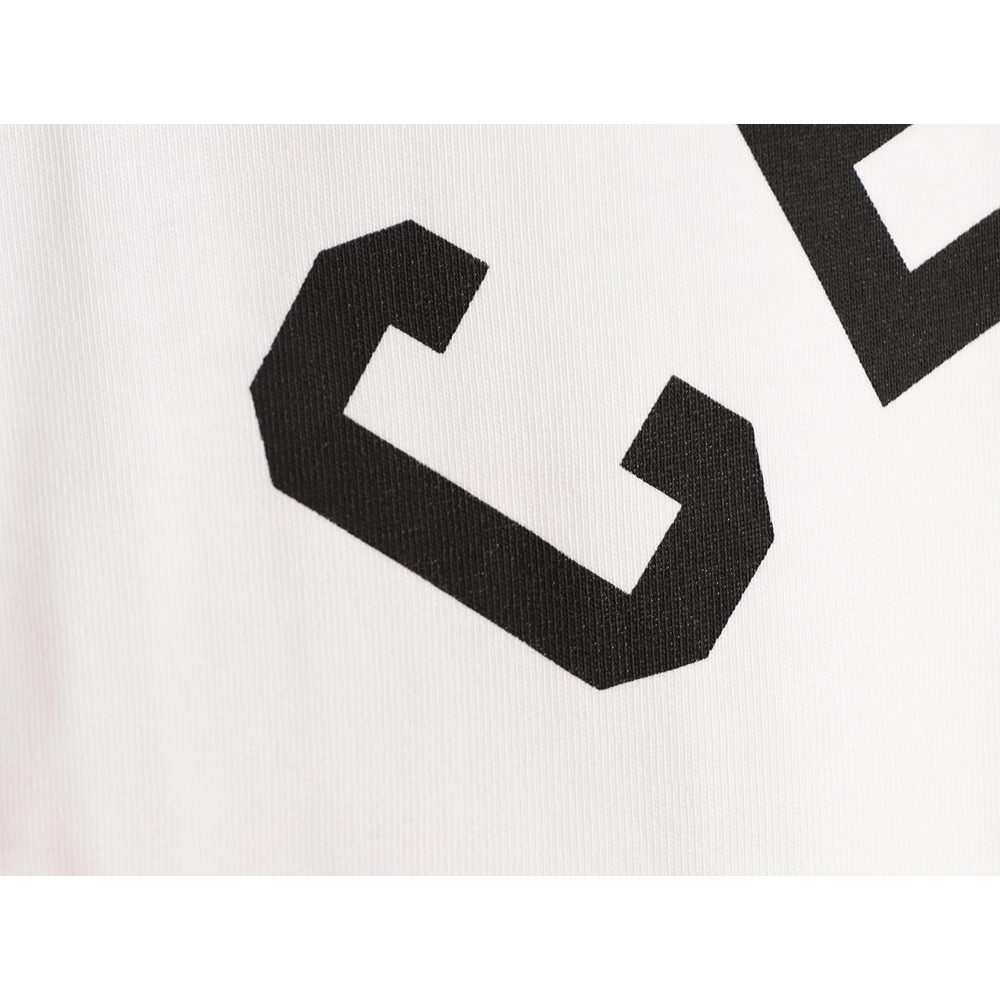 Celine square logo print short-sleeved T-shirt,Celine