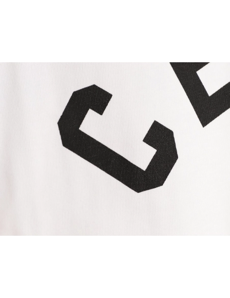 Celine square logo print short-sleeved T-shirt,Celine