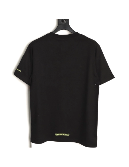Chrome Hearts Collar Letter Print Short-Sleeve T-Shirt TSK1,Chrome Hearts