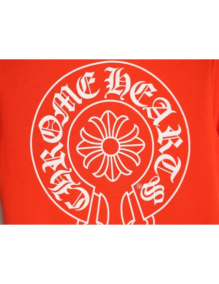 Chrome Hearts Color-Block Patchwork Short-Sleeve T-Shirt TSK1,Chrome Hearts
