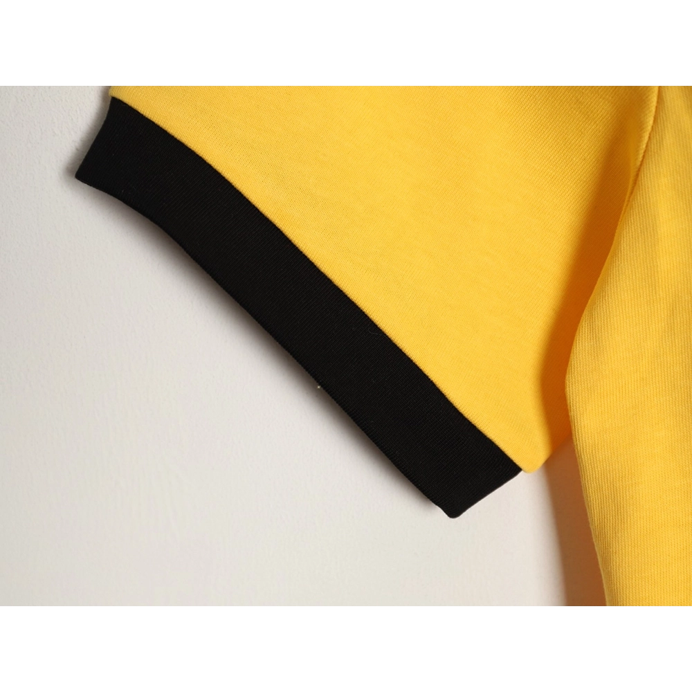 Chrome Hearts Color-Block Patchwork Short-Sleeve T-Shirt,Chrome Hearts