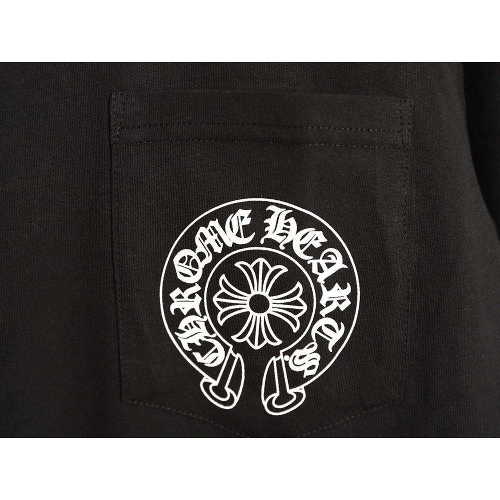 Chrome Hearts Horseshoe Flower Short-Sleeve T-Shirt TSK1,Chrome Hearts