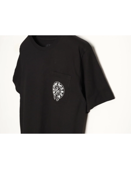 Chrome Hearts Horseshoe Flower Short-Sleeve T-Shirt TSK1,Chrome Hearts