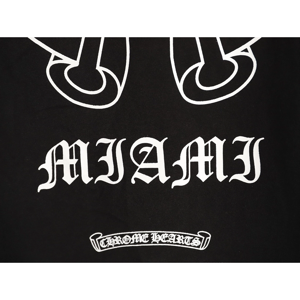Chrome Hearts Horseshoe Flower Short-Sleeve T-Shirt TSK1,Chrome Hearts