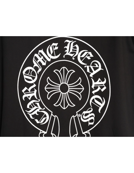 Chrome Hearts Horseshoe Flower Short-Sleeve T-Shirt TSK1,Chrome Hearts