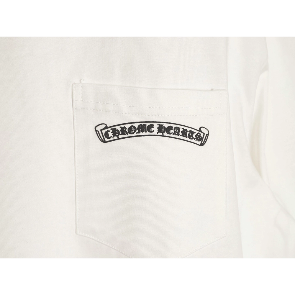 Chrome Hearts Pink Sword Print Short-Sleeve T-Shirt TSK1,Chrome Hearts