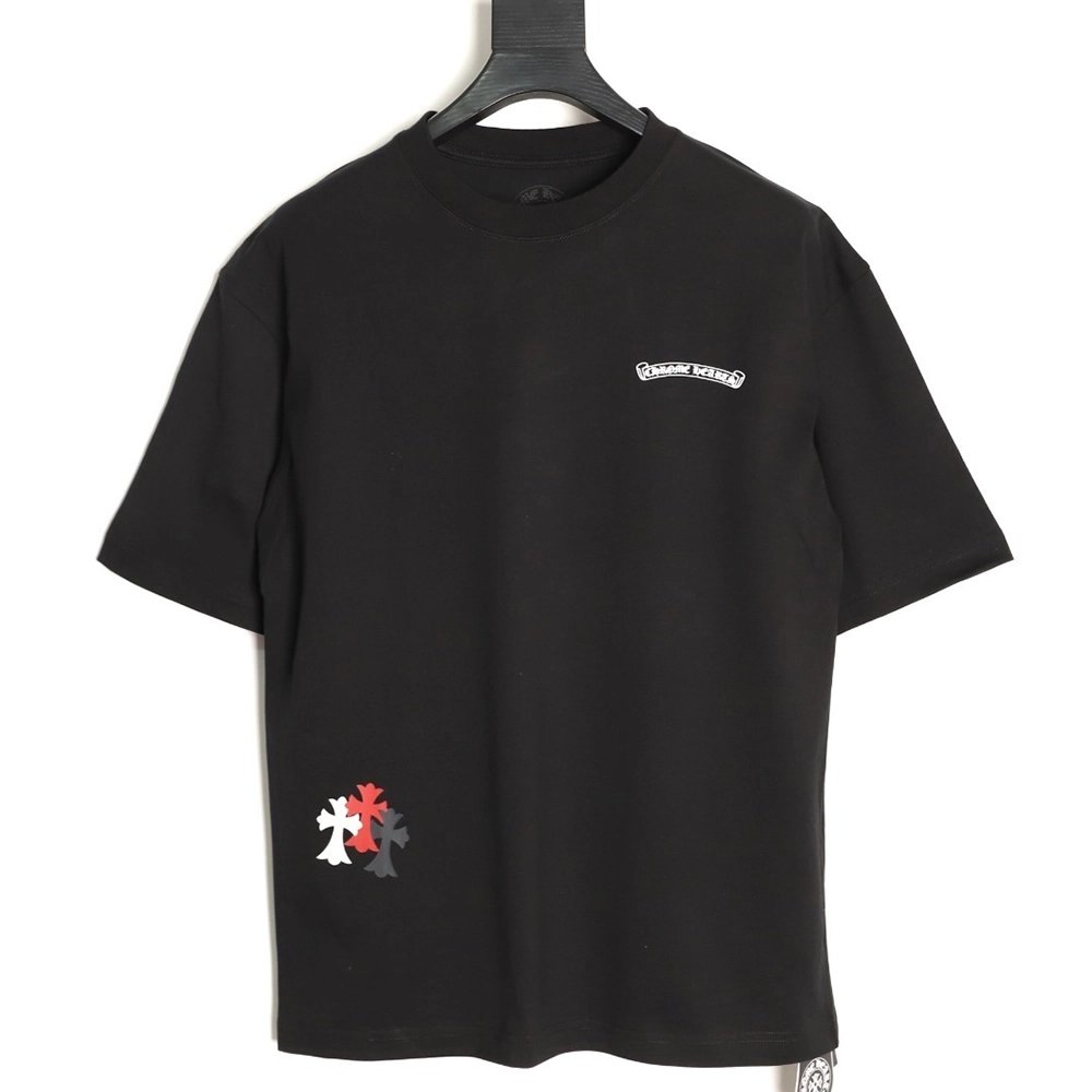 Chrome Hearts Star Cross Print Short-Sleeve T-Shirt TSK1,Chrome Hearts