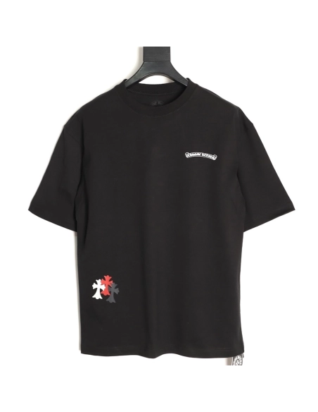 Chrome Hearts Star Cross Print Short-Sleeve T-Shirt TSK1,Chrome Hearts