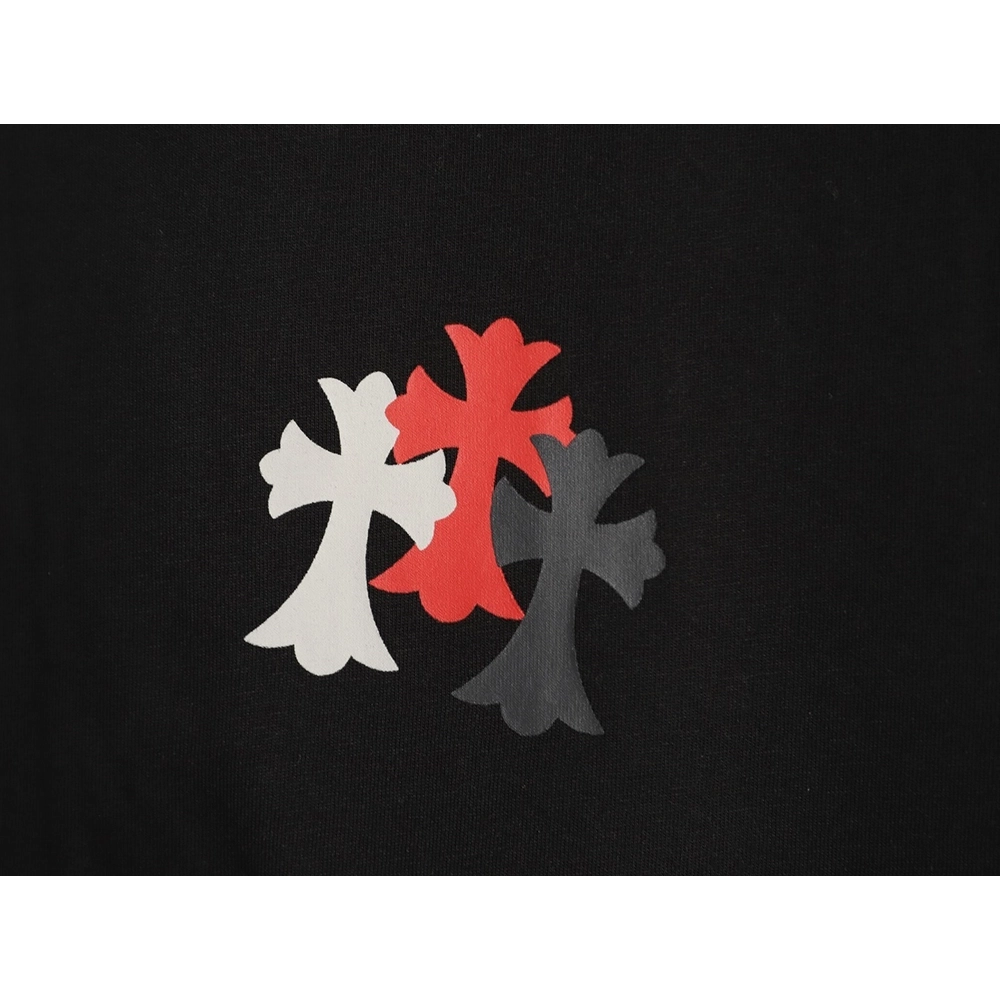 Chrome Hearts Star Cross Print Short-Sleeve T-Shirt TSK1,Chrome Hearts