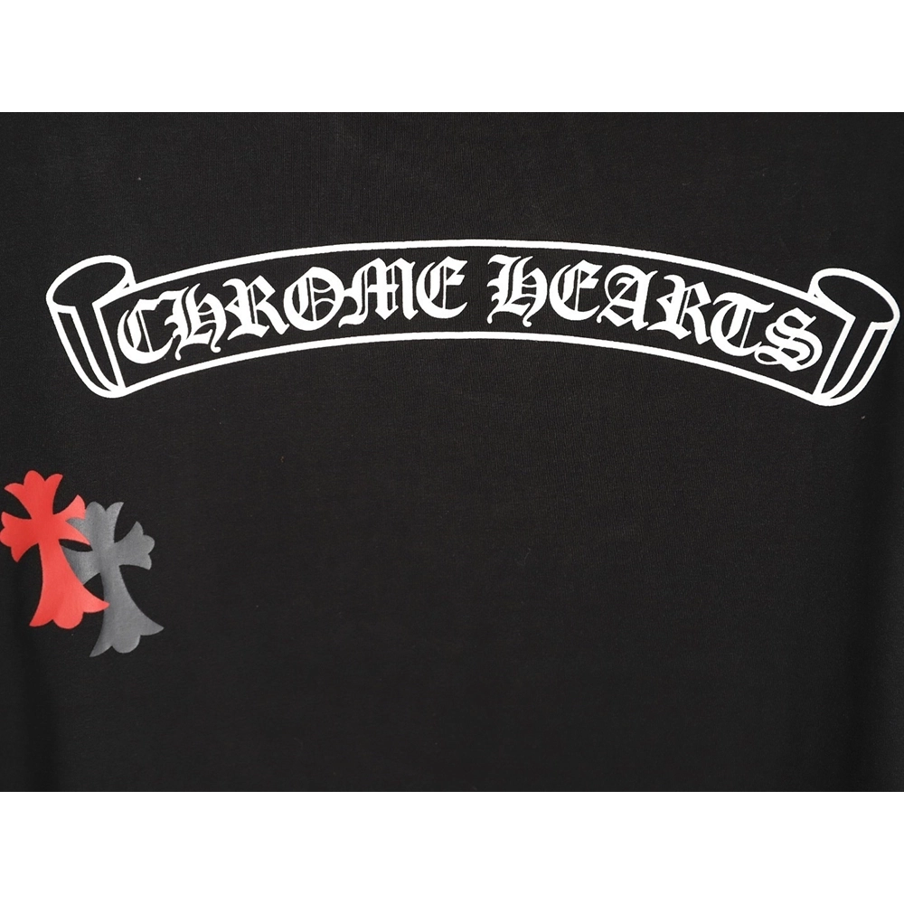 Chrome Hearts Star Cross Print Short-Sleeve T-Shirt TSK1,Chrome Hearts