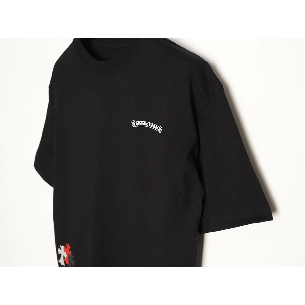 Chrome Hearts Star Cross Print Short-Sleeve T-Shirt TSK1,Chrome Hearts