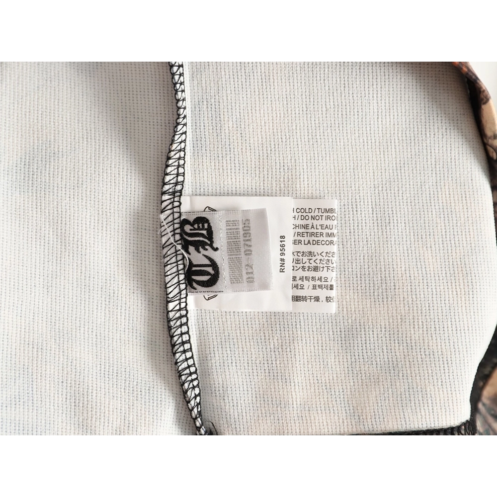 Chrome Hearts x Nike x Nocta Collab All-Over Print Long-Sleeve T-Shirt,Chrome Hearts