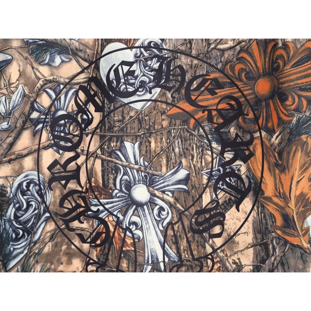 Chrome Hearts x Nike x Nocta Collab All-Over Print Short-Sleeve T-Shirt,Chrome Hearts