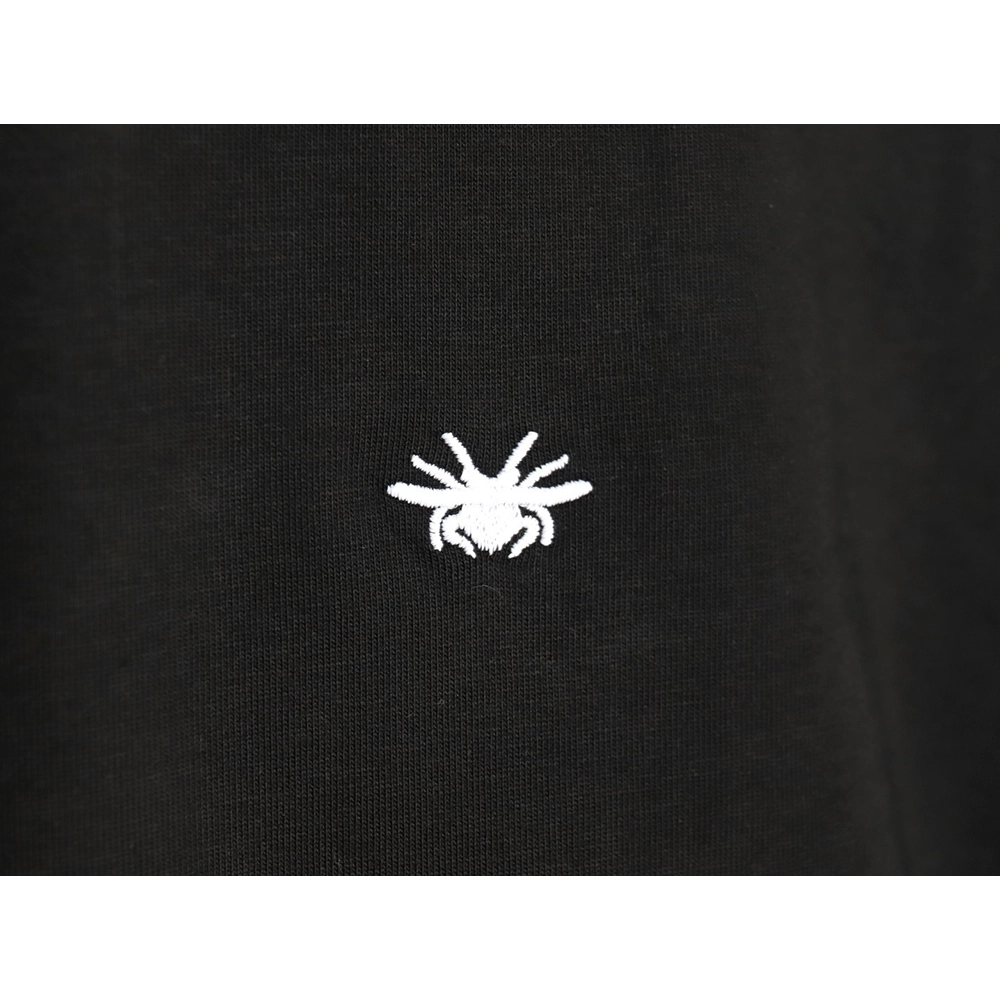 Dior bee embroidered logo short-sleeved T-shirt TSK1,Dior