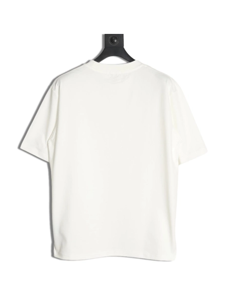 Dior bee embroidered logo short-sleeved T-shirt,Dior