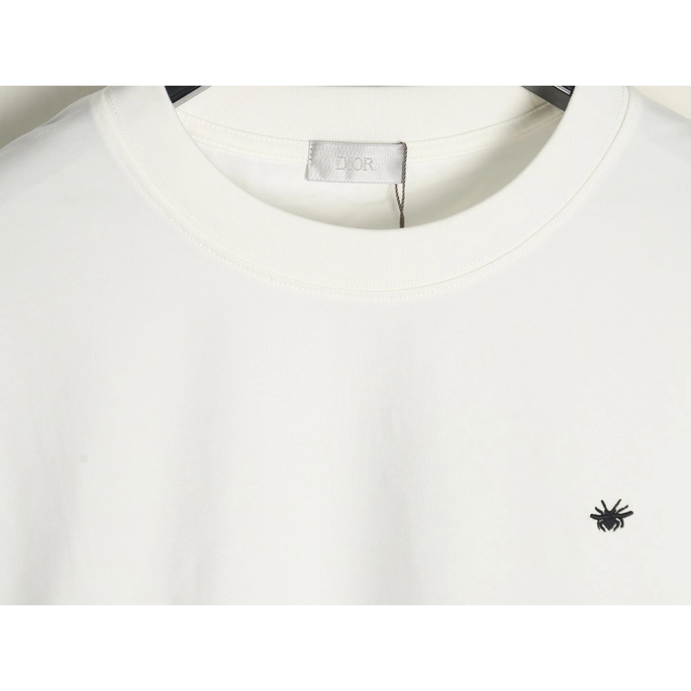 Dior bee embroidered logo short-sleeved T-shirt,Dior