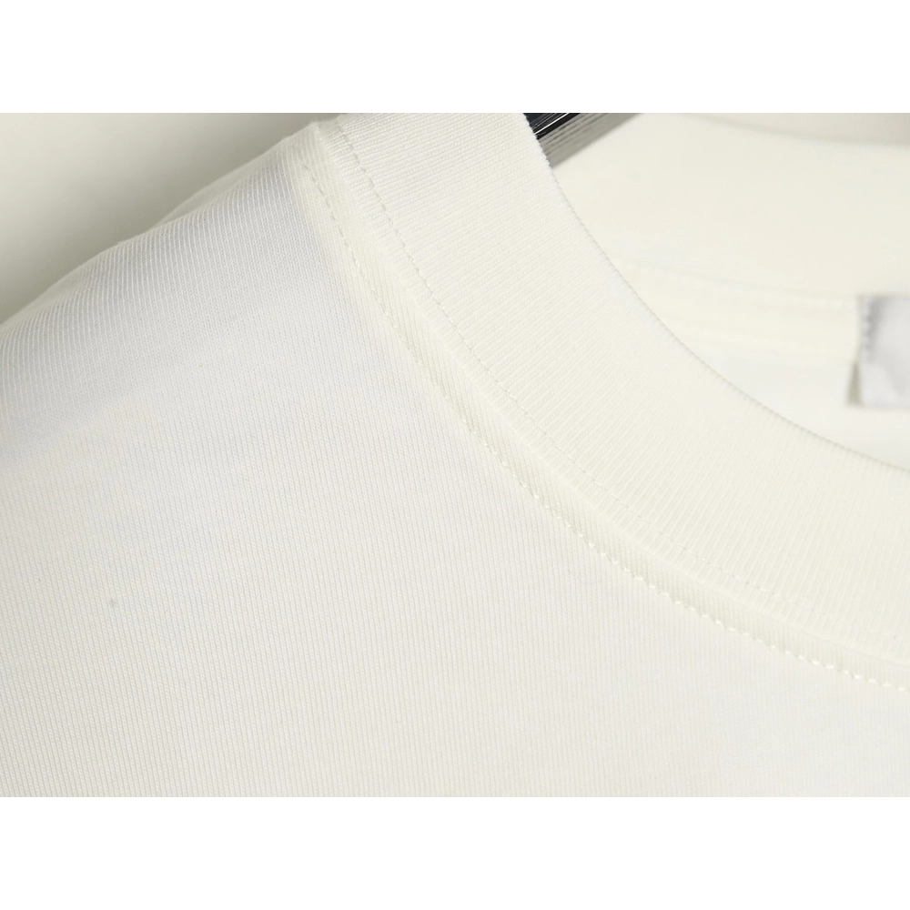 Dior bee embroidered logo short-sleeved T-shirt,Dior