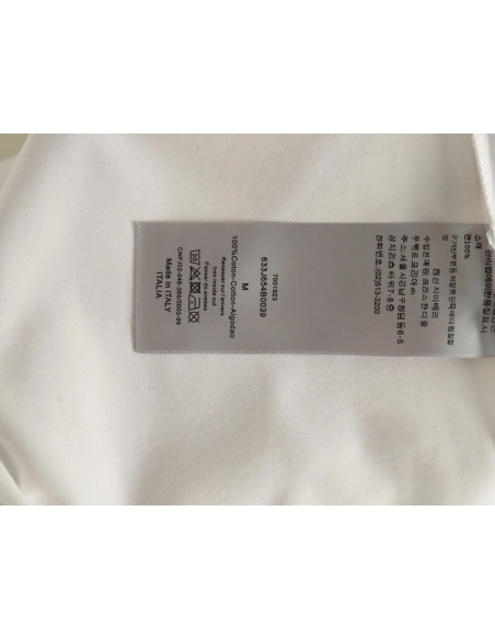 Dior bee embroidered logo short-sleeved T-shirt,Dior