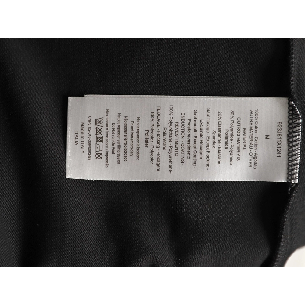 Dior CD letter floral embroidered short-sleeved shirt TSK1,Dior