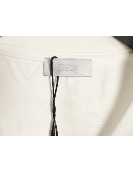 Dior CD letter floral embroidered short-sleeved shirt,Dior