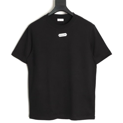 Dior collar patch short-sleeved T-shirt TSK1,Dior