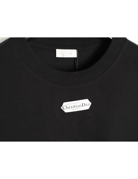 Dior collar patch short-sleeved T-shirt TSK1,Dior
