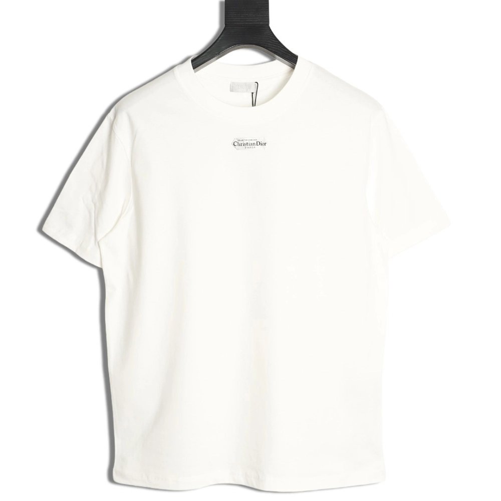Dior collar patch short-sleeved T-shirt,Dior