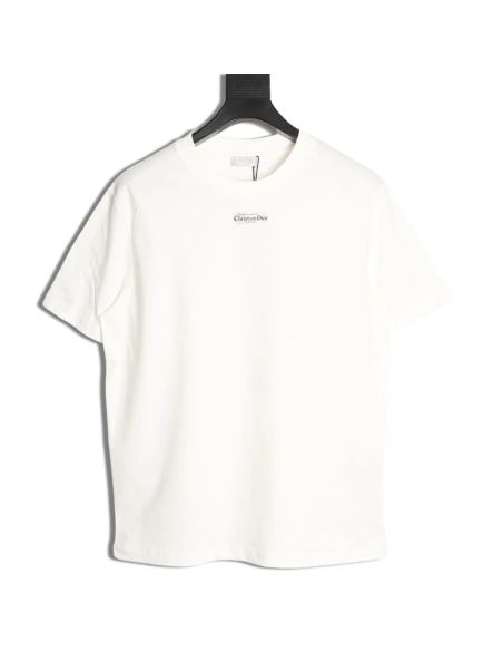 Dior collar patch short-sleeved T-shirt,Dior