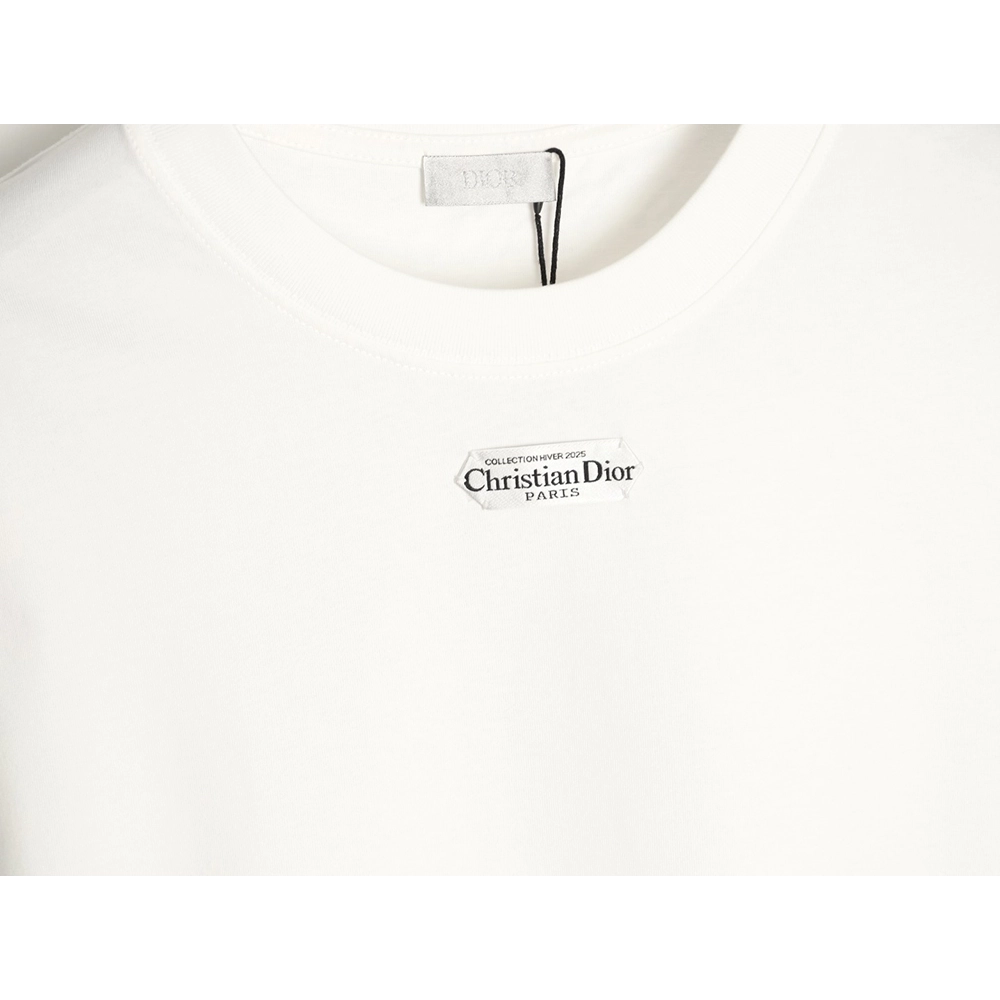 Dior collar patch short-sleeved T-shirt,Dior