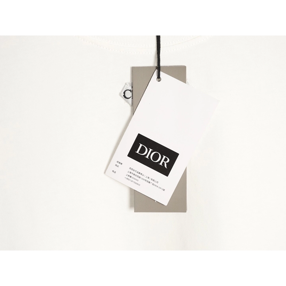 Dior collar patch short-sleeved T-shirt,Dior