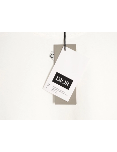 Dior collar patch short-sleeved T-shirt,Dior
