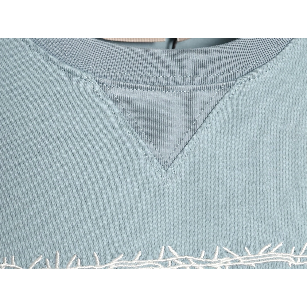 Dior Dracula-Themed Embroidered Short-Sleeve Shirt TSK1,Dior